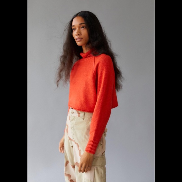 Urban Outfitters Sweaters - Urban Outfitters Crop Turtleneck Sweater